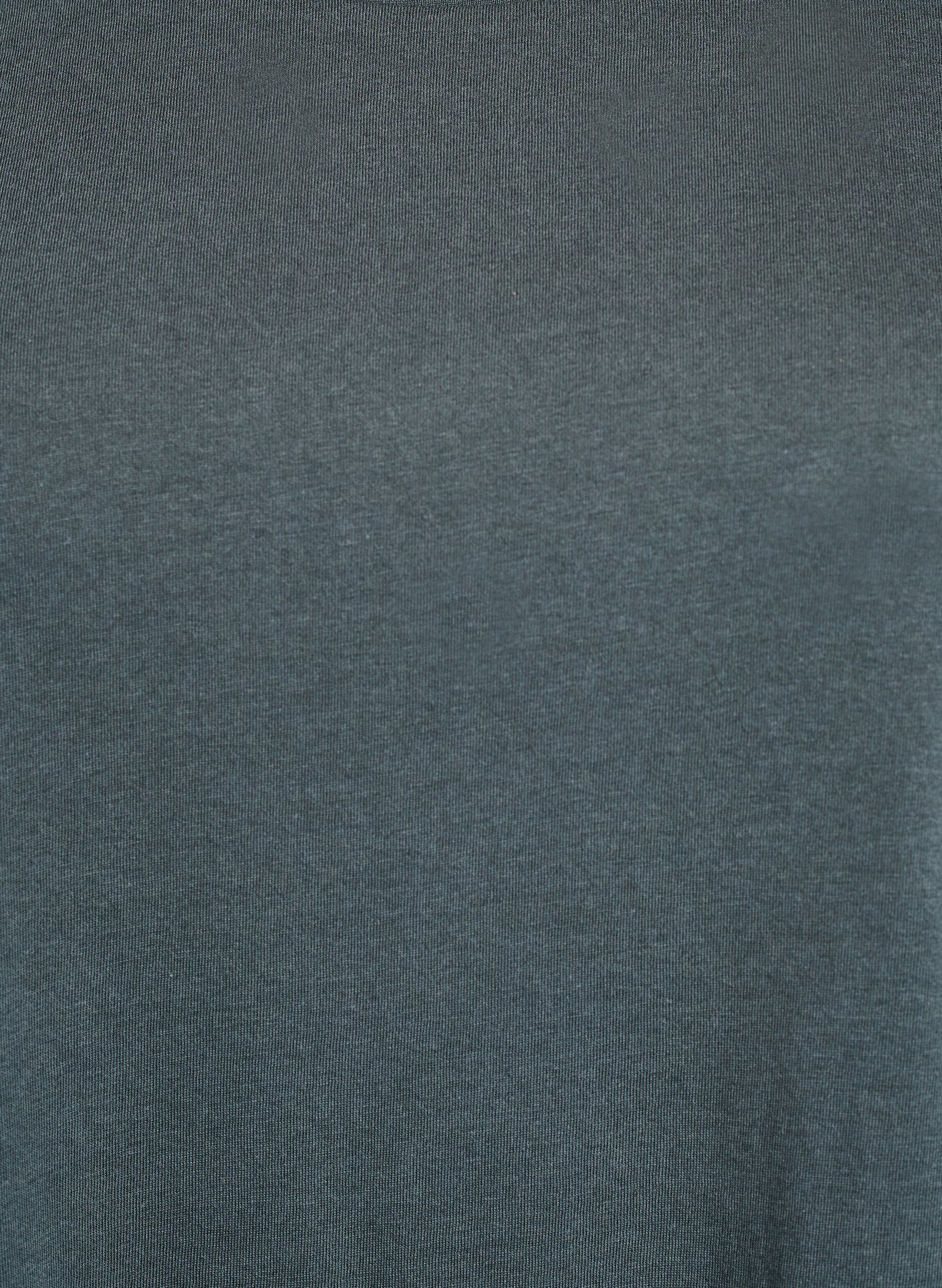 ZizziKurz&auml;rmeliges T-Shirt aus Baumwollmischgewebe, Gr&uuml;n, Packshot image number 2