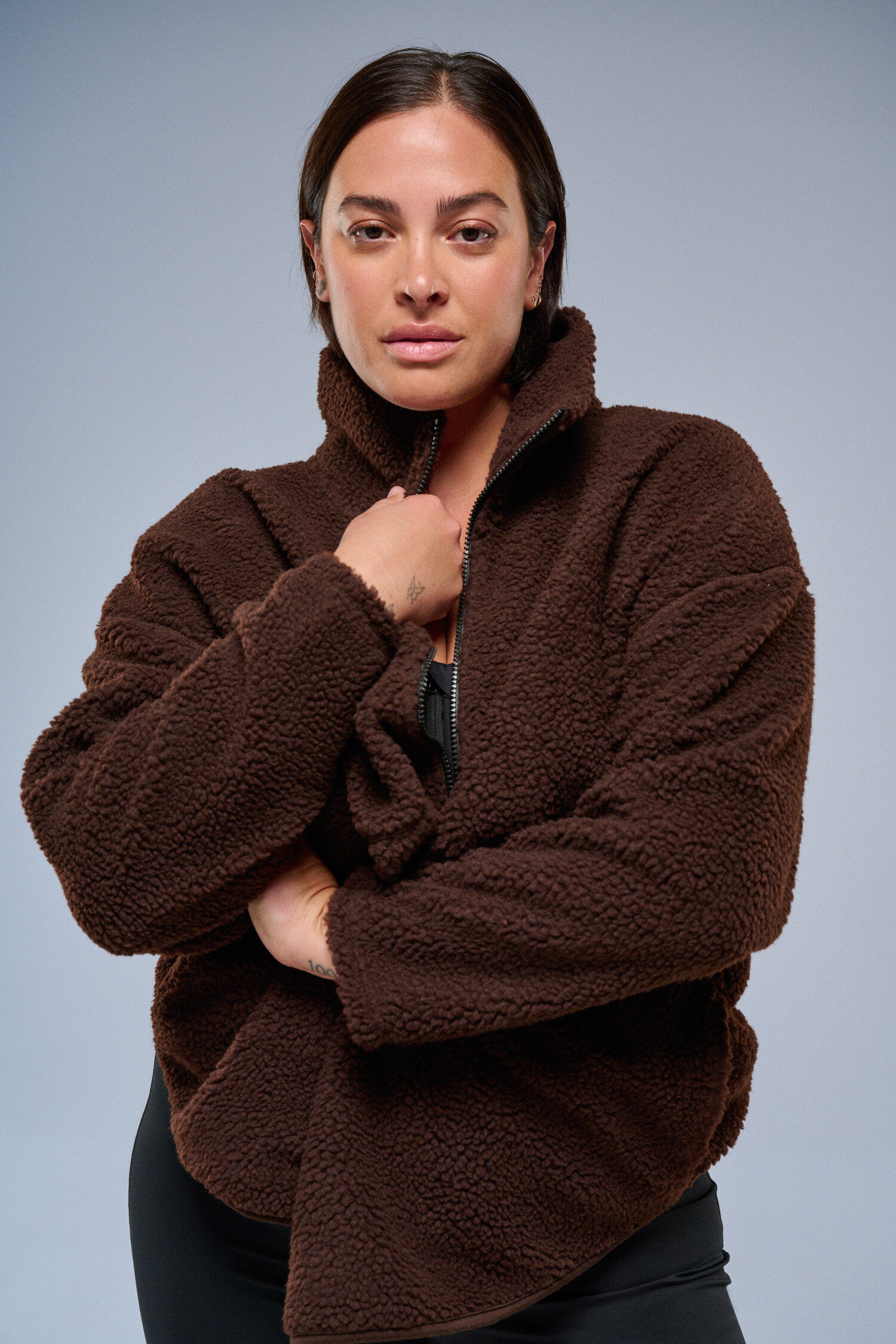 ZizziFleecejacke in Braun, , Model