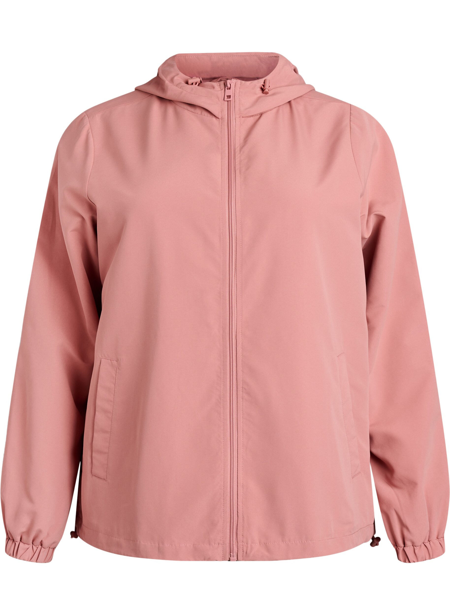 FLASH - Leichte Jacke mit Kapuze und Rei&szlig;verschluss