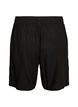 Hoch taillierte Shorts aus Leinen und Viskose, Schwarz, Packshot image number 1