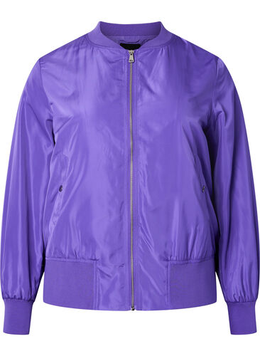 Bomberjacke mit Taschen, Purple Opulence, Packshot image number 0