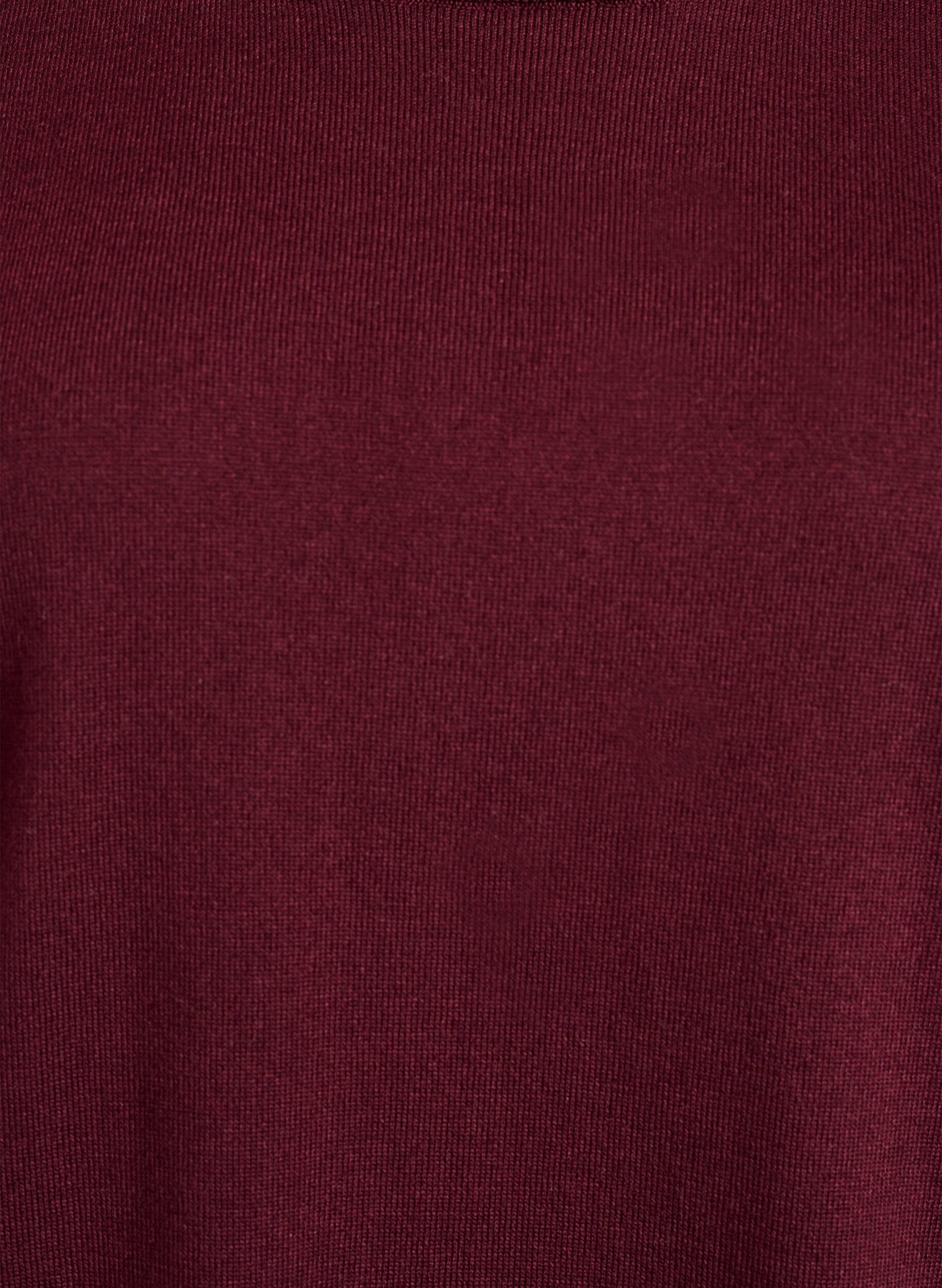 ZizziFLASH - Fein gestrickte Bluse mit kurzen &Auml;rmeln, Rot, Packshot image number 2