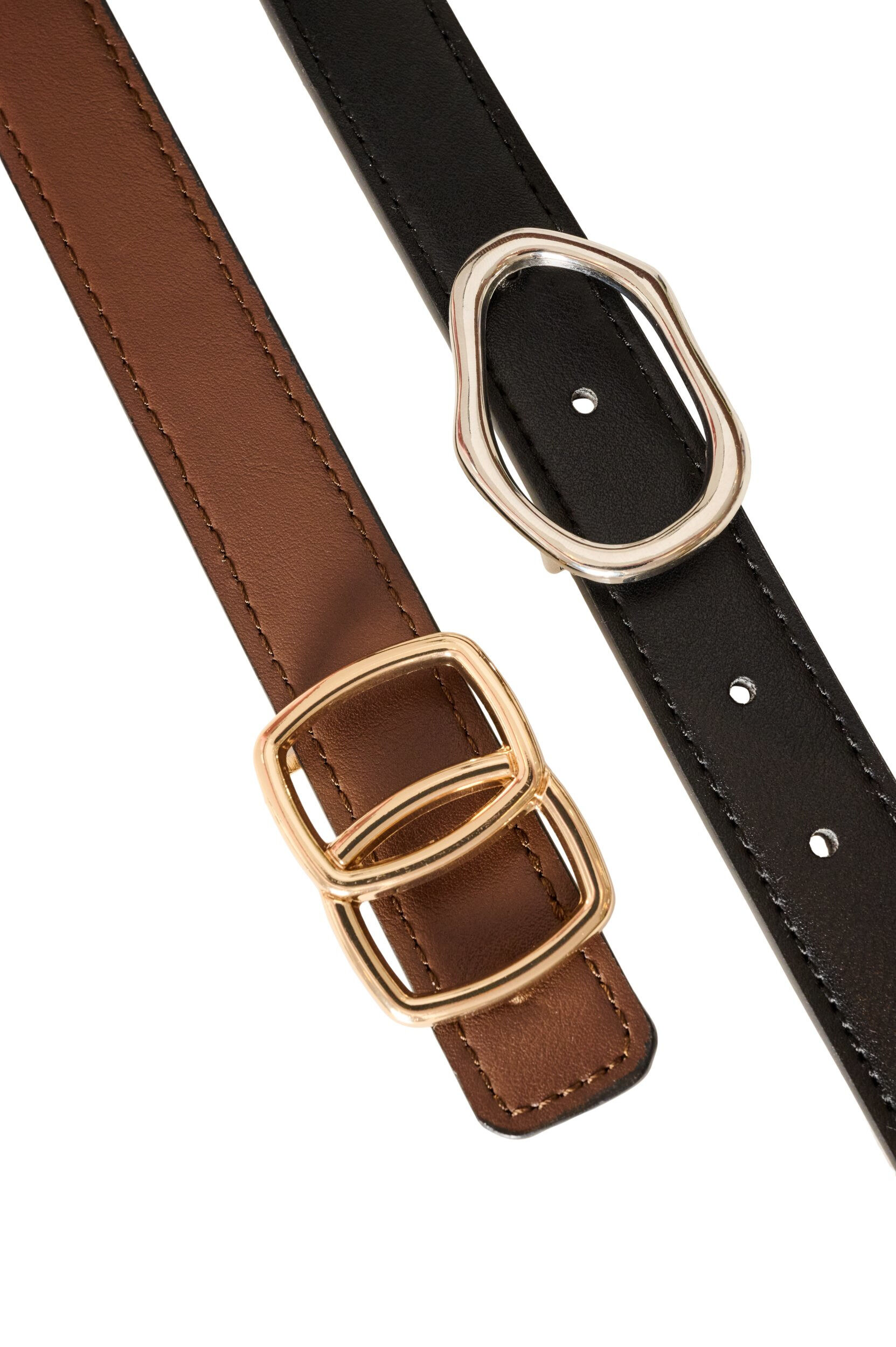 ZizziWende-G&uuml;rtel mit wechselbaren Schnallen, Schwarz, Packshot image number 2