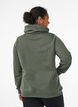 Sweatshirt mit Stehkragen und Taschen, Gr&uuml;n, Model image number 2