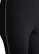 Leggings mit Glitzerstreifen und Schlitzen, Schwarz, Packshot image number 2