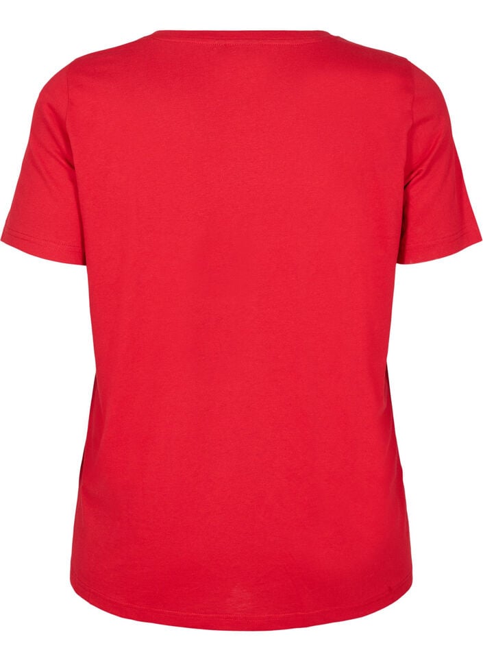 FLASH - T-Shirt mit Print, Rot, Packshot image number 1
