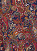 Bluse aus Viskose mit Paisleymuster und Ellbogen&auml;rmeln, Blau, Packshot image number 2
