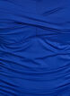 Wattierter Badeanzug mit Drapierung, Blau, Packshot image number 2