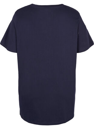Oversize Nachtshirt aus Bio-Baumwolle, Night Sky, Packshot image number 1