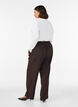 Lockere Hose mit Taschen, Braun, Model image number 1
