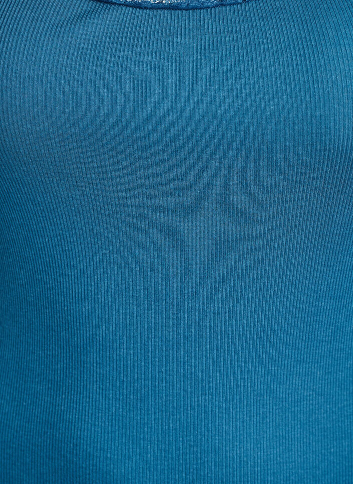 Spitzentop, Petrol, Packshot image number 2