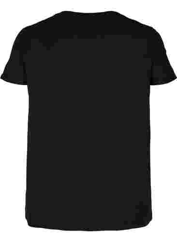 Trainings-T-Shirt mit Print, Black Citadel, Packshot image number 1