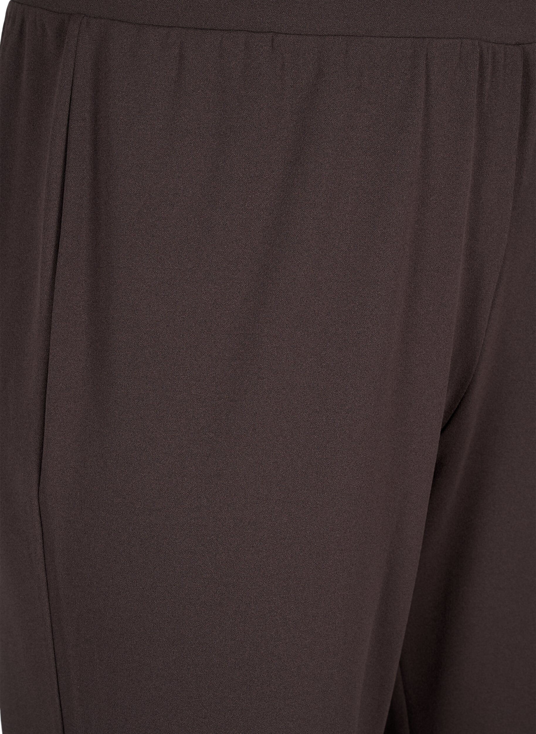 ZizziFLASH - Hose mit gerader Passform, Braun, Packshot image number 2