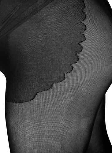Schwangerschafts-Strumpfhosen mit einer Denier (Fadenstärke) von 100, Black, Packshot image number 2