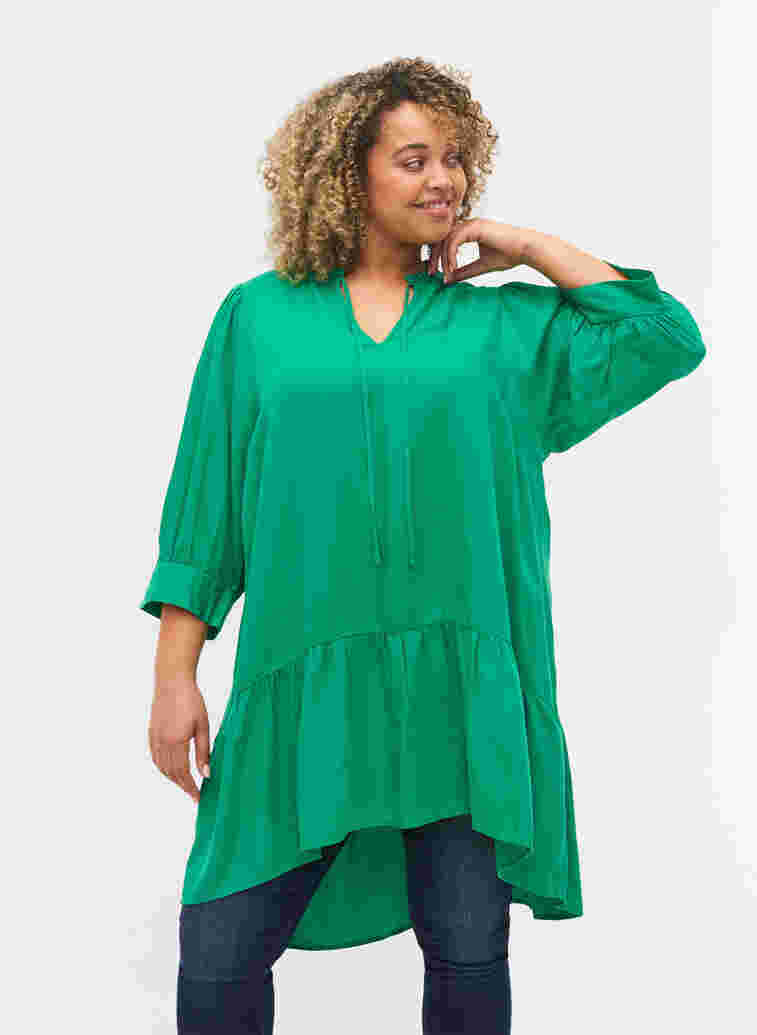 3/4-Ärmel-Kleid, Jolly Green, Model