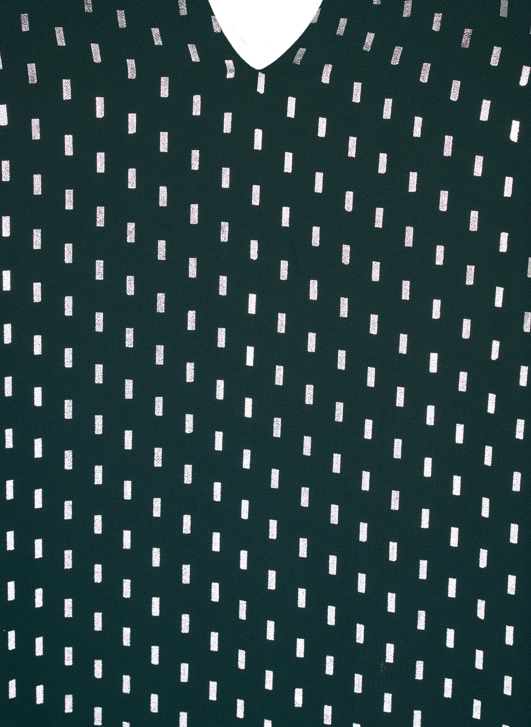 ZizziLang&auml;rmeliges Kleid mit Foliendruck, Scarab w. Silver, Packshot image number 2