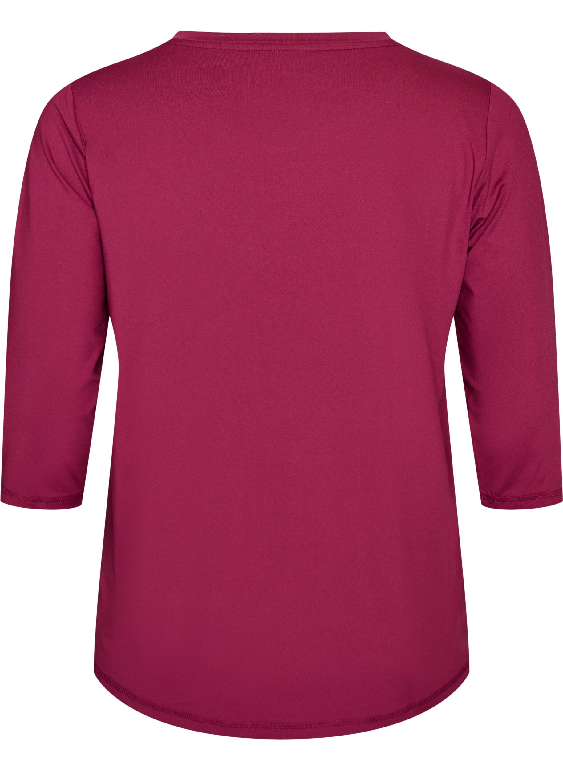 ZizziTrainingsshirt mit 3/4-&Auml;rmeln, Pink, Packshot image number 1