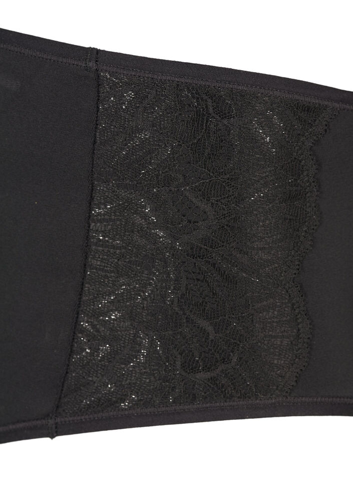 2-pack Unterhose mit normaler Taille, Schwarz, Packshot image number 2