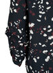 Bluse mit Print und Rüschendetails, Schwarz, Packshot image number 3