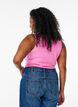 Schmal geschnittenes Tank-Top mit Strasssteinen, Pink, Model image number 2
