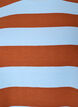 Oversize-T-Shirt mit Streifen und 1/2-&Auml;rmeln, Blau, Packshot image number 2