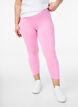 Basic 3/4 Leggings aus Viskose, Pink, Model image number 0