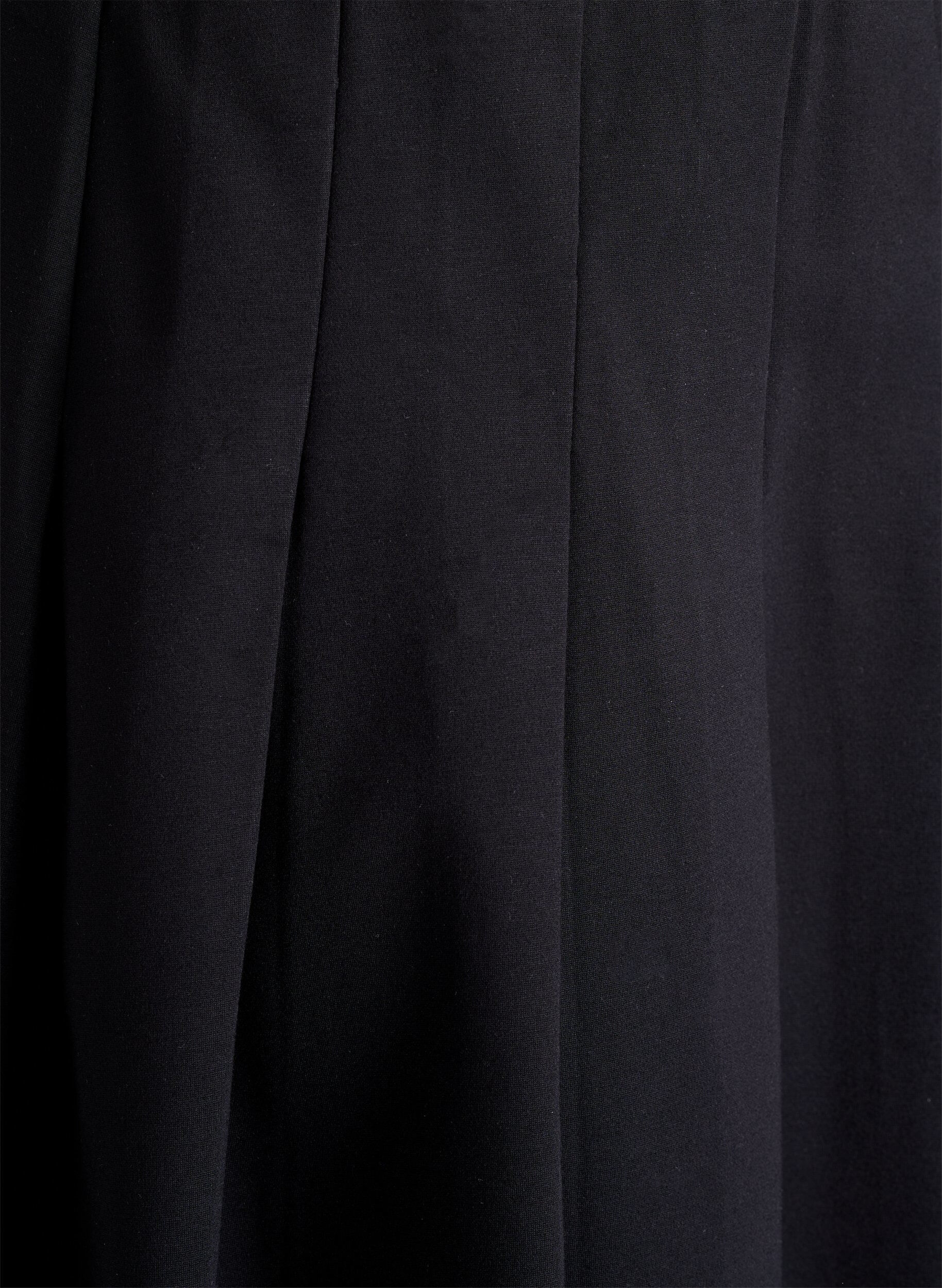 ZizziKurzer Faltenrock mit elastischem Bund, Schwarz, Packshot image number 2