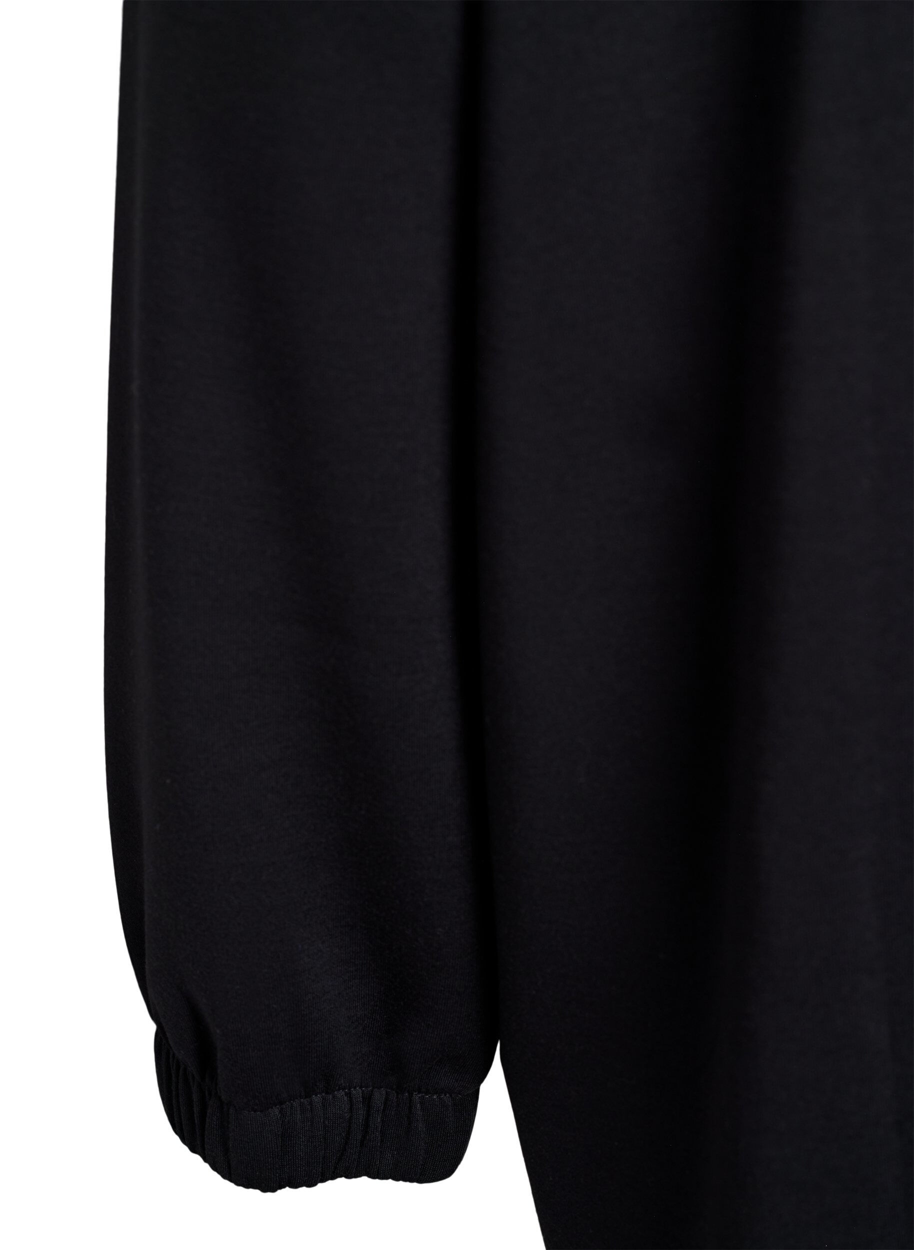 ZizziRollkragenkleid in A-Form, Schwarz, Packshot image number 3