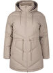 Wasserabweisende Steckenjacke mit Kapuze, Beige, Packshot image number 0