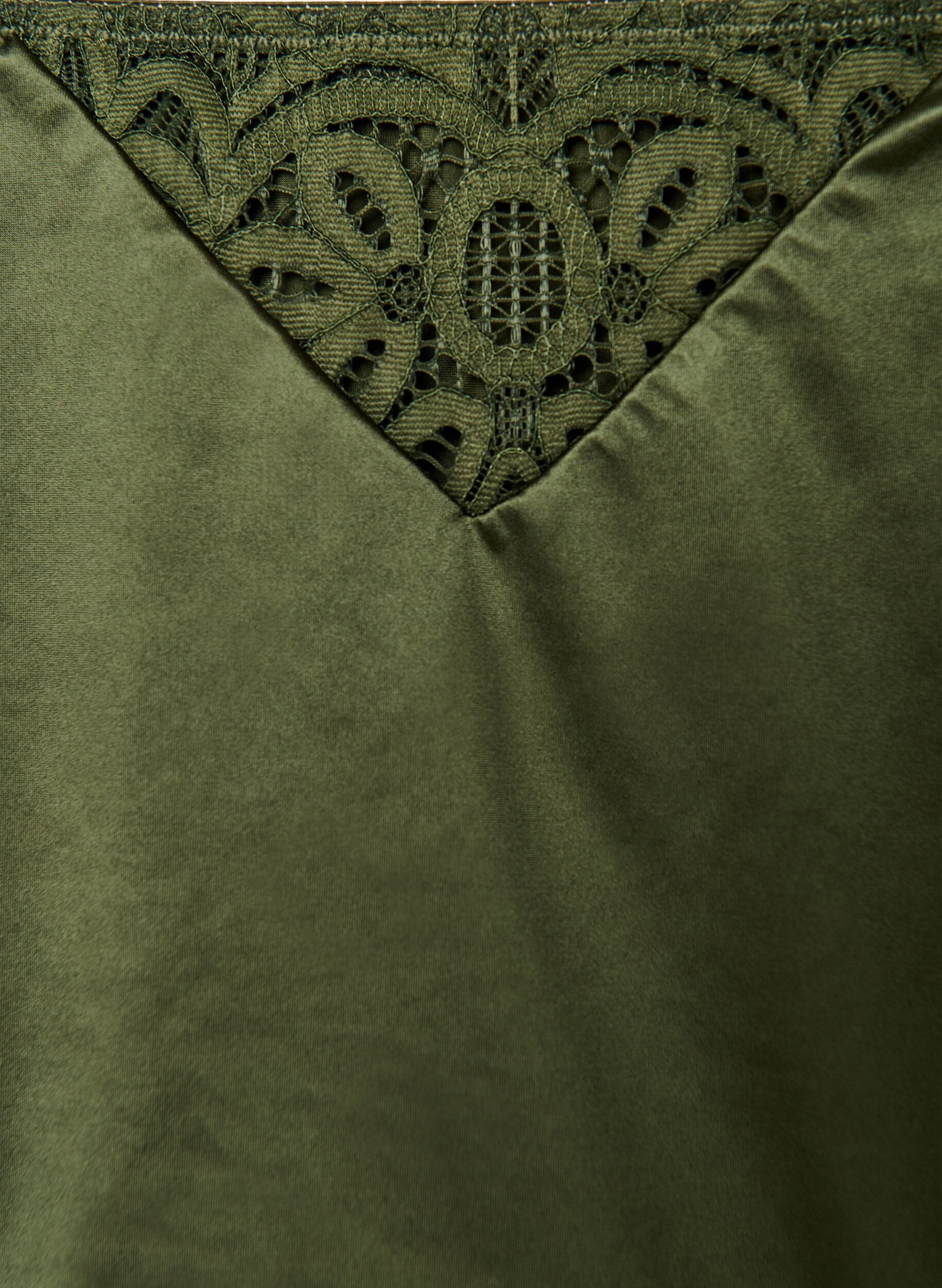 ZizziHipster-String mit Spitze und Mikrofaser, Gr&uuml;n, Packshot image number 2