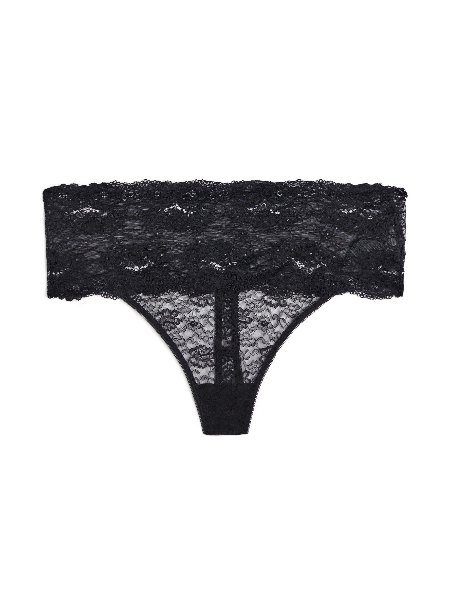 Zizzi2er-Pack G-String Slips, Schwarz, Packshot image number 2