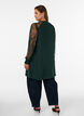 Tunika mit transparenten &Auml;rmeln aus Spitze, Gr&uuml;n, Model image number 2