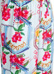 Hose mit geradem Bein in farbenfrohem Print, Blau, Packshot image number 2