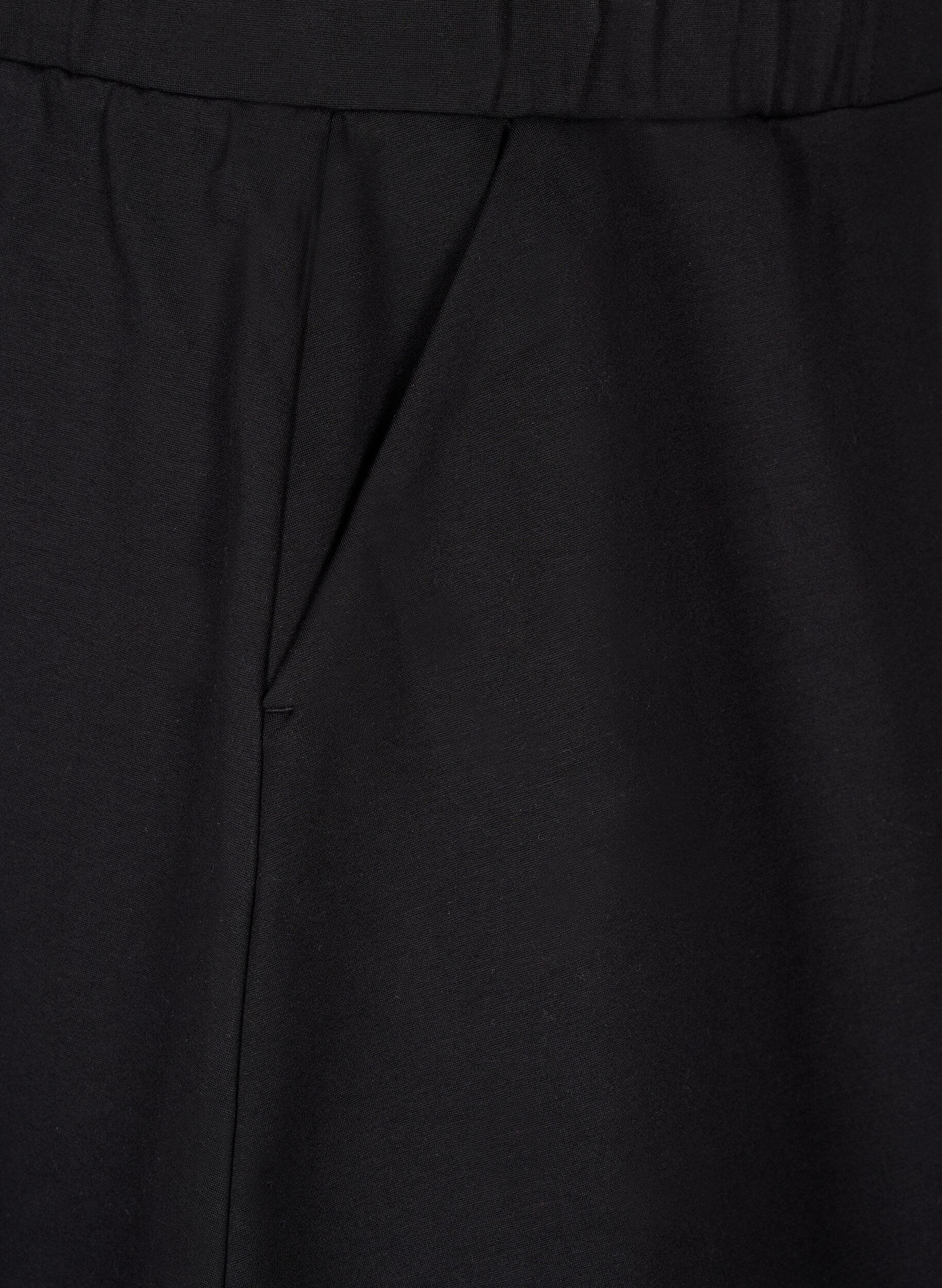 ZizziSkaterrock aus Viskose, Schwarz, Packshot image number 3