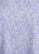 Bluse mit Struktur und kurzen &Auml;rmeln, Blau, Packshot image number 2