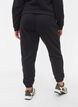 Lockere Baumwollhose mit Taschen, Schwarz, Model image number 1