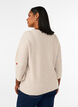 Strickbluse mit Herzen und 3/4-&Auml;rmeln, Beige, Model image number 2
