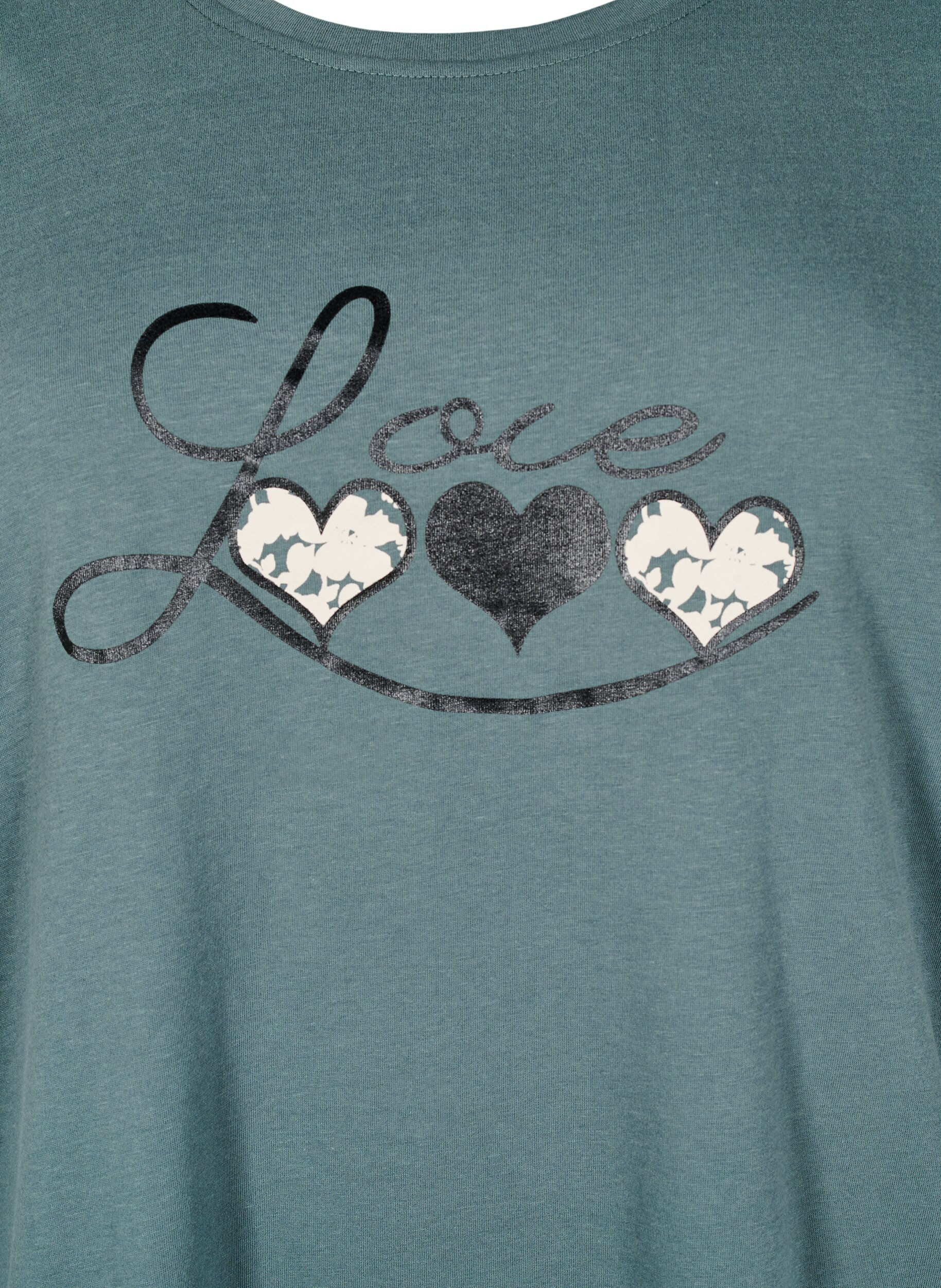 ZizziFLASH - T-Shirt mit Print, Gr&uuml;n, Packshot image number 2