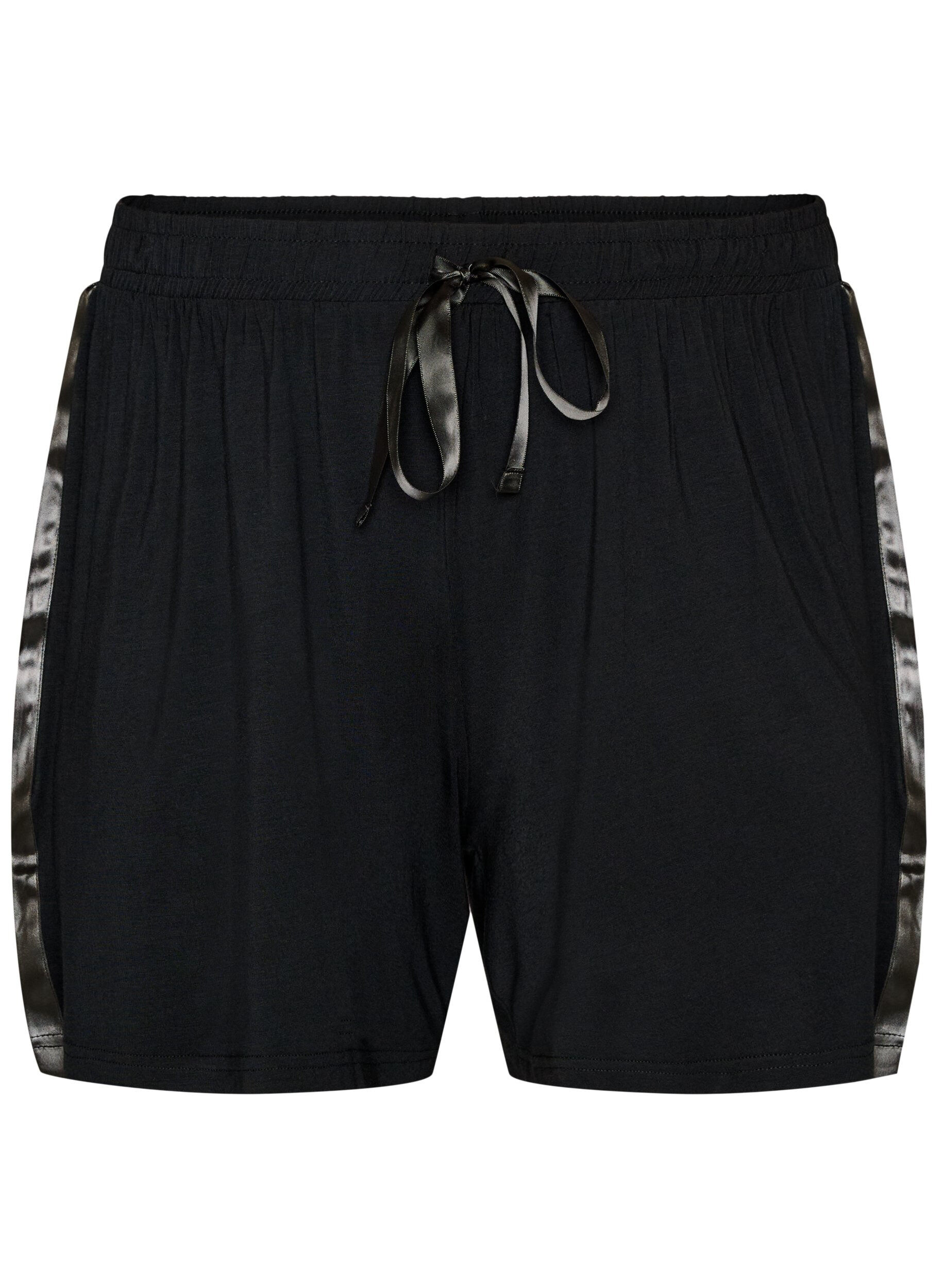 Pyjamashorts aus Modal mit Kontrastband