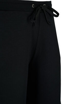 Shorts aus Modalmischung mit Taschen, Black, Packshot image number 2