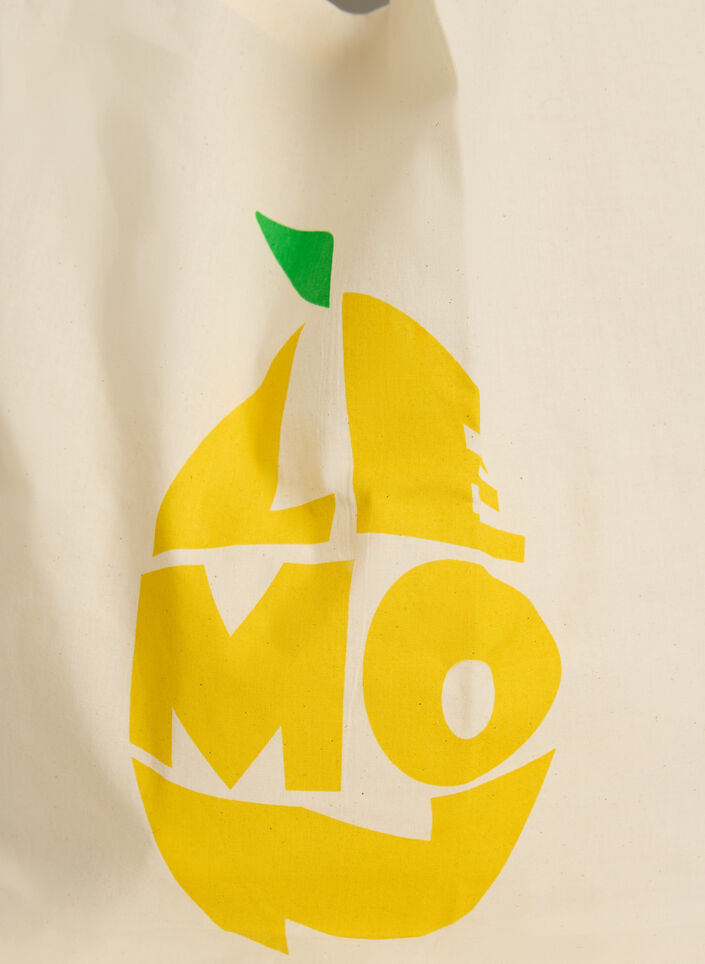Tote Bag mit Print, Gelb, Packshot image number 2