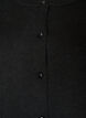Cardigan mit breitem Spitzensaum, Schwarz, Packshot image number 2
