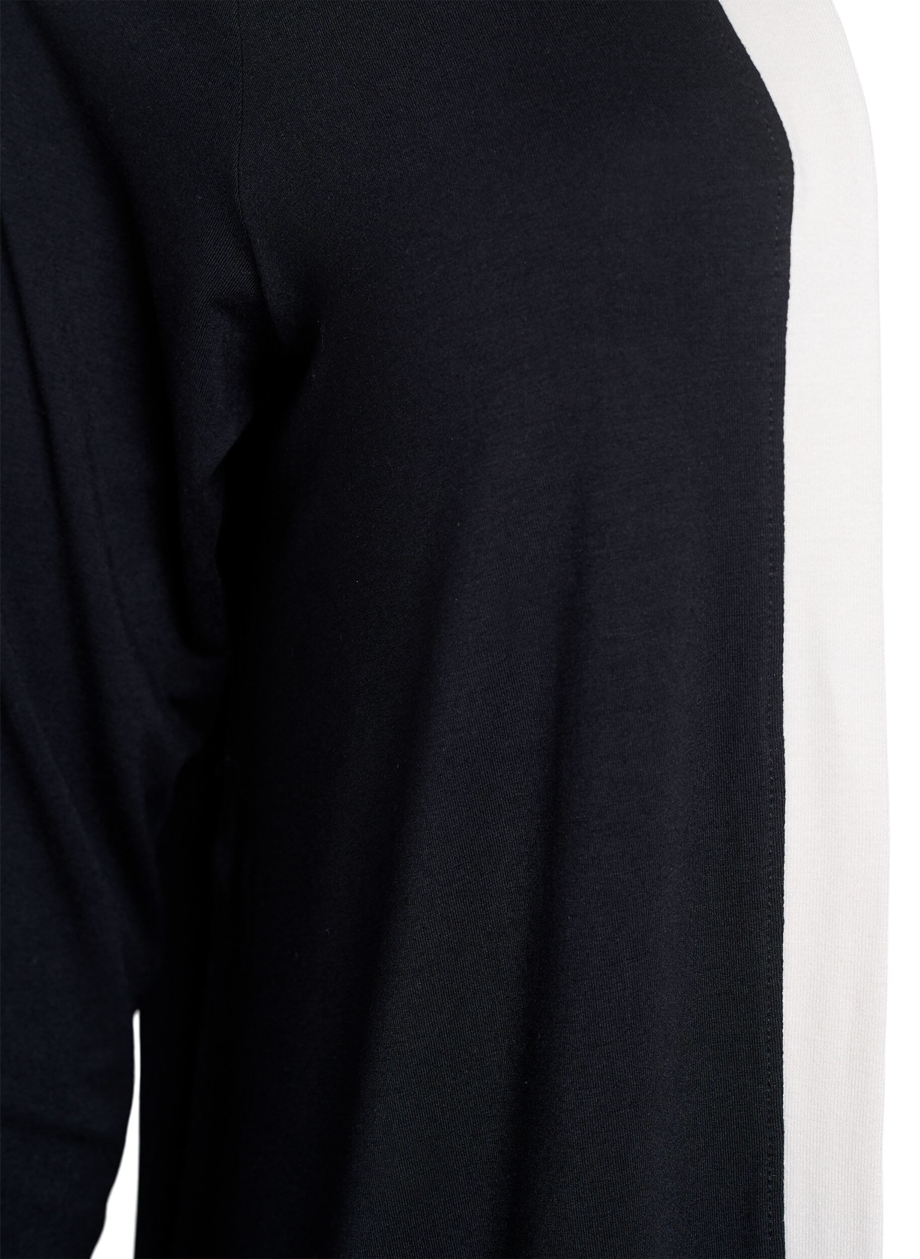 ZizziKimono aus Viskose, Schwarz, Packshot image number 2