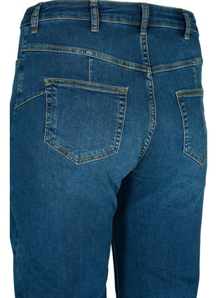 Hochtaillierte Gemma Jeans mit Push-Up, Blue denim, Packshot image number 3