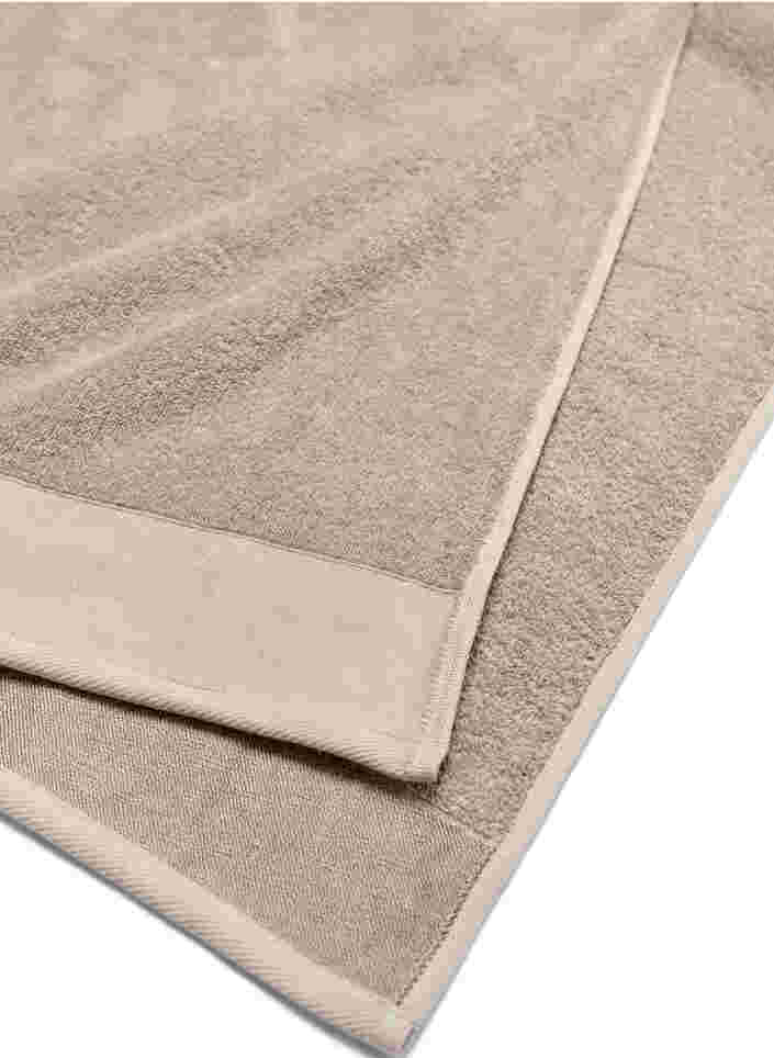 Handtuch aus Baumwoll-Frottee, Aluminum, Packshot image number 3
