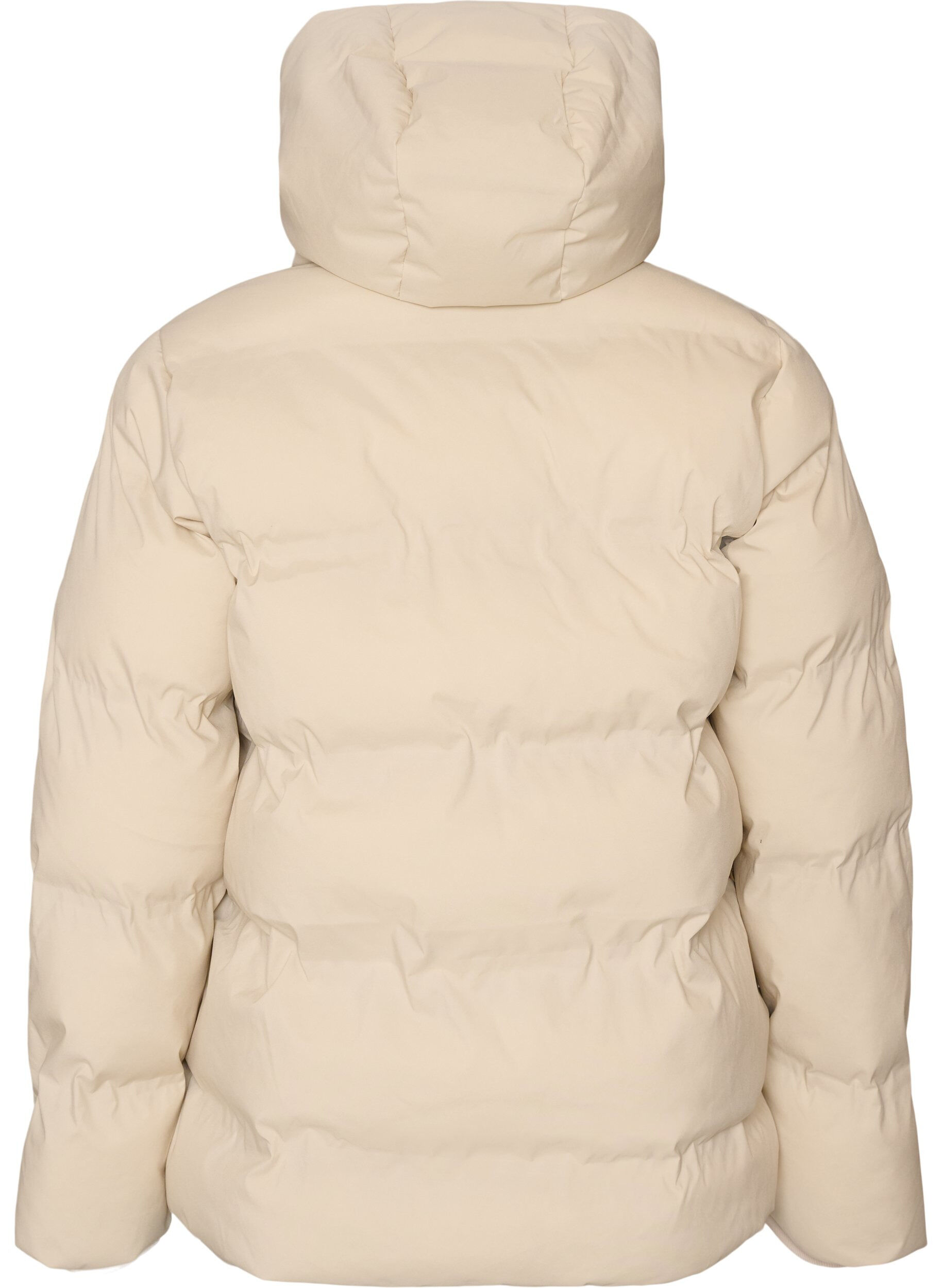 ZizziKurze Steppjacke mit abnehmbarer Kapuze, Vanille, Packshot image number 1