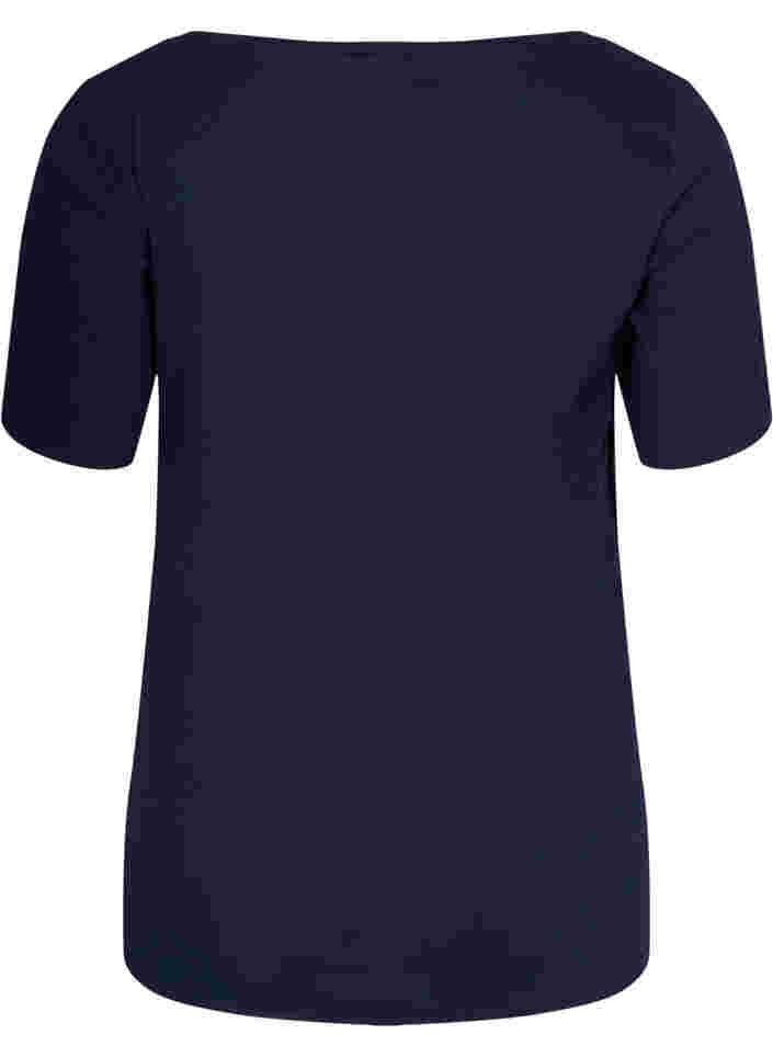 Kurzarm Schwangerschafts-T-Shirt aus Baumwolle, Night Sky, Packshot image number 1