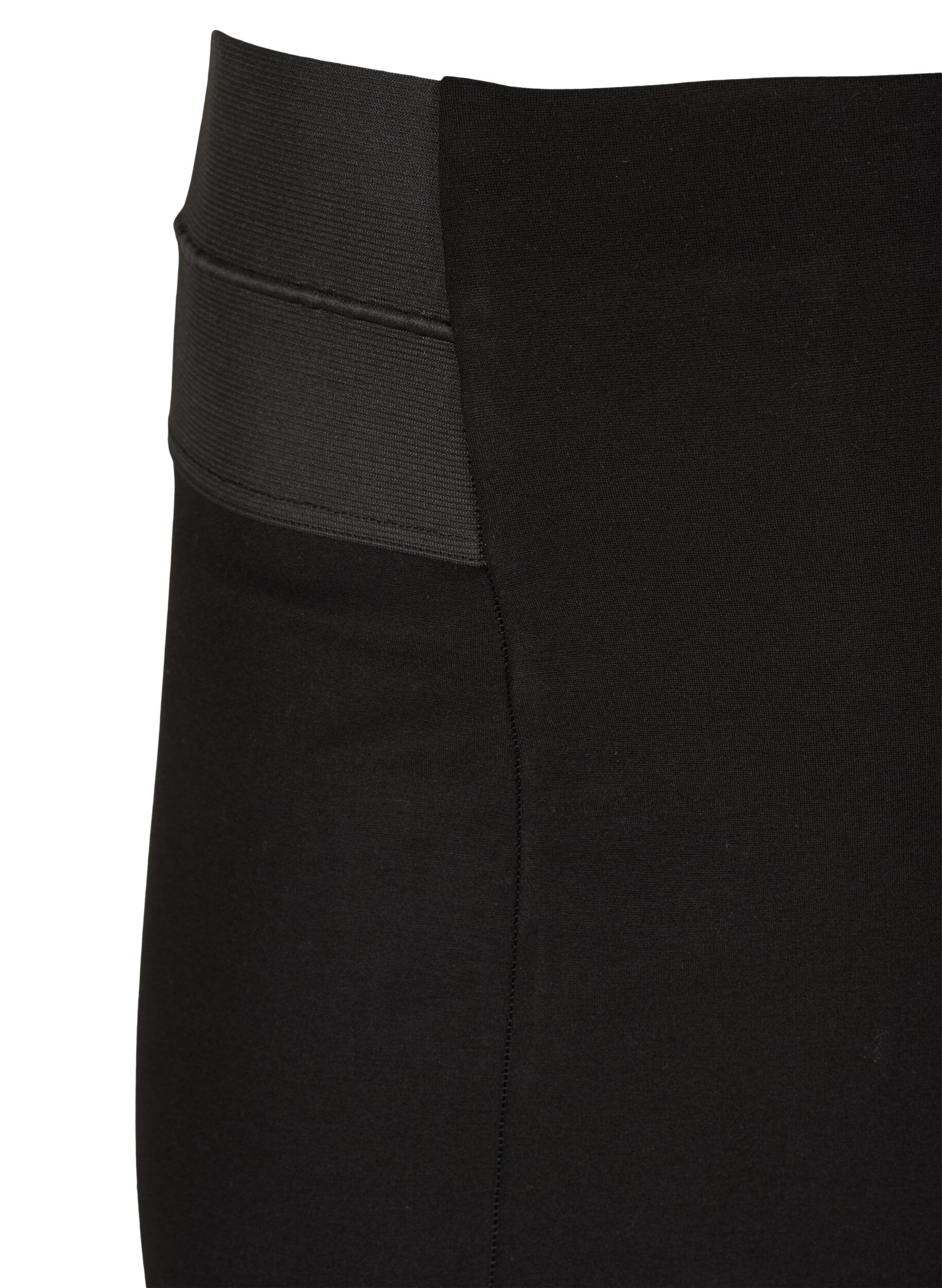ZizziEng anliegender Rock mit Gummibund an der Taille, Schwarz, Packshot image number 2
