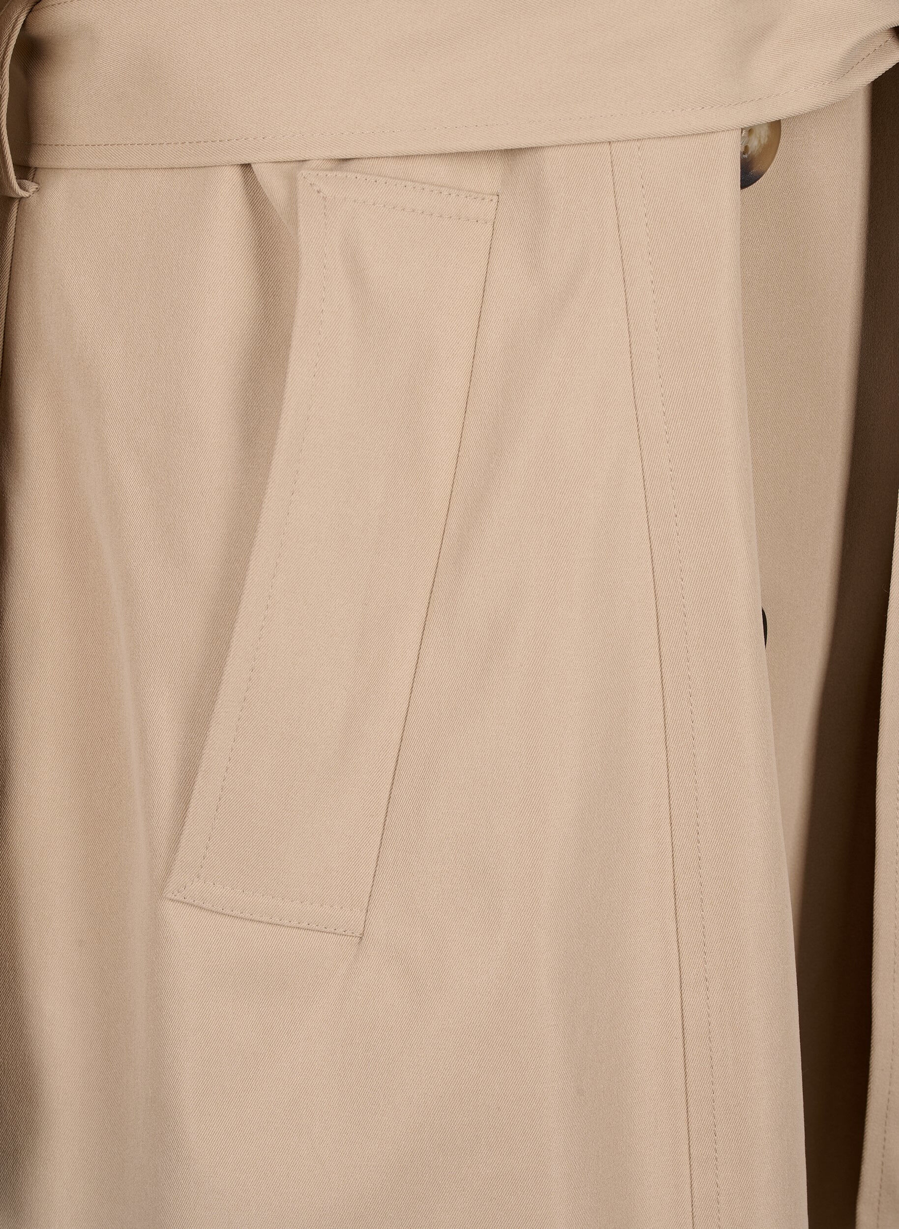 ZizziTrenchcoat mit Taschen und G&uuml;rtel, Nomad, Packshot image number 3