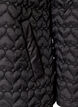 Leicht wattierte Jacke mit dekorativer Steppung, Schwarz, Packshot image number 3